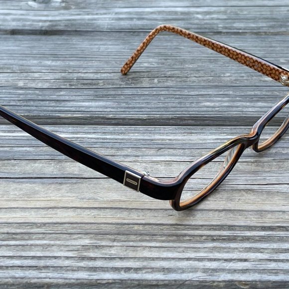Coach New York Ladies Eyeglasses Frame MARLIE 533 Tortoise 49[]16 135 Glasses - Picture 6 of 14